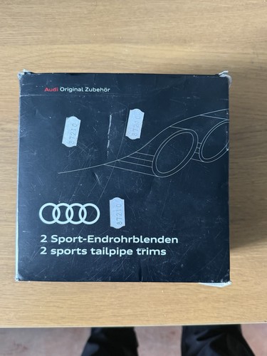 Genuine audi sport exhaust - genuine,